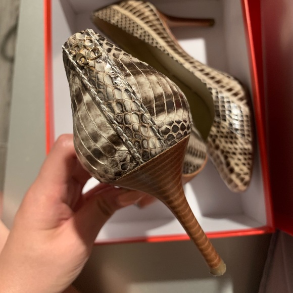 Coach Nala Snakeskin Pumps - Picture 2 of 2